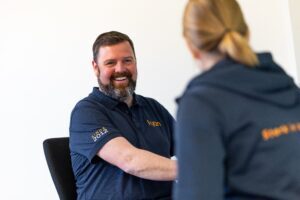 Fysiotherapeuten van FYON in gesprek
