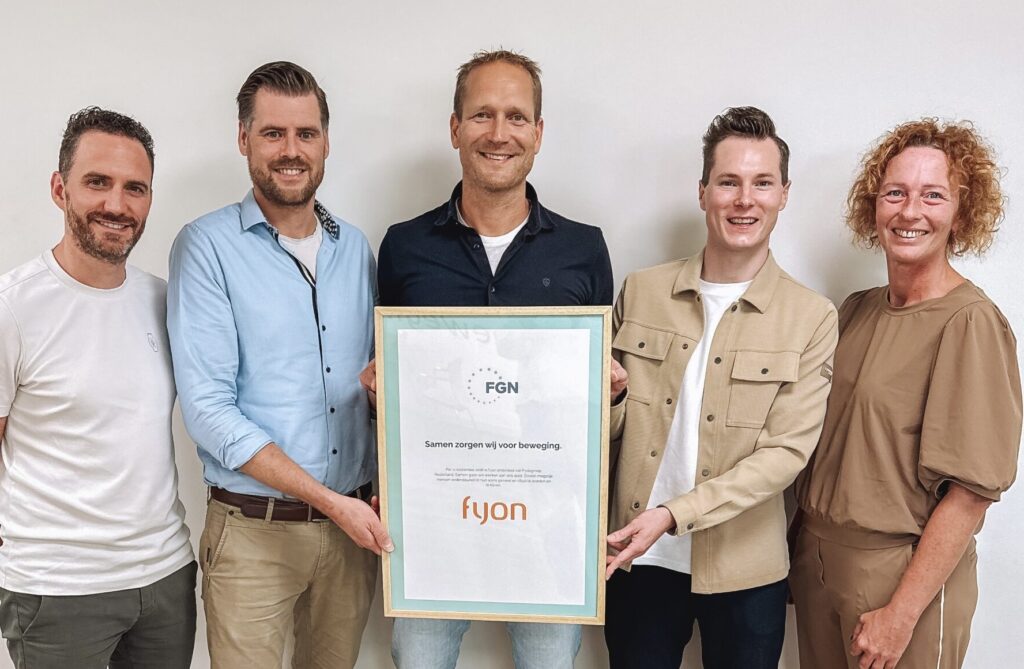 FYON sluit aan bij Fysiogroep Nederland (FGN)